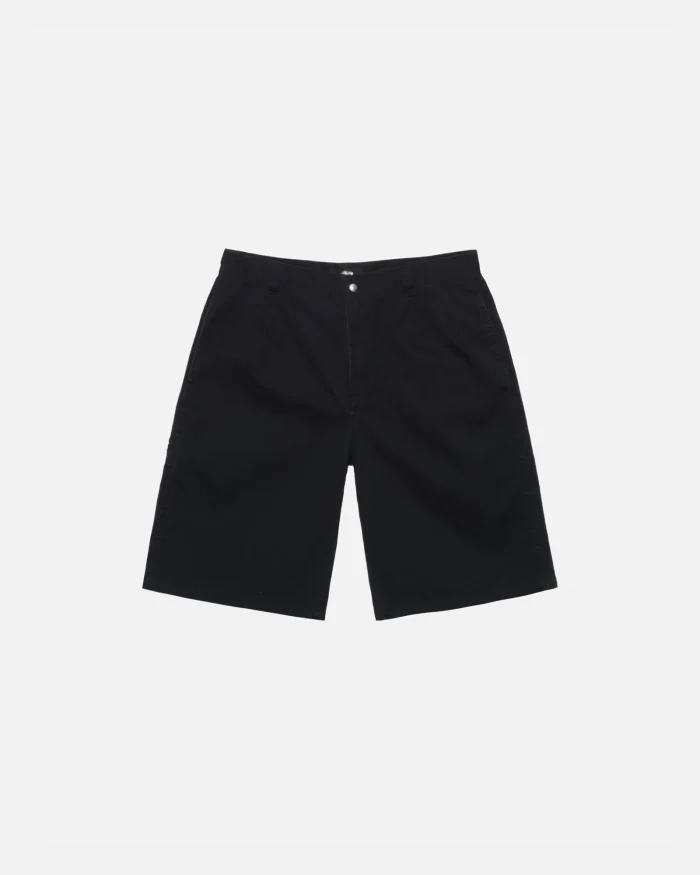 CHINO WORK BLACK SHORT