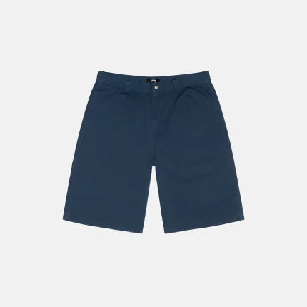 CHINO WORK NAVY BLUE SHORT