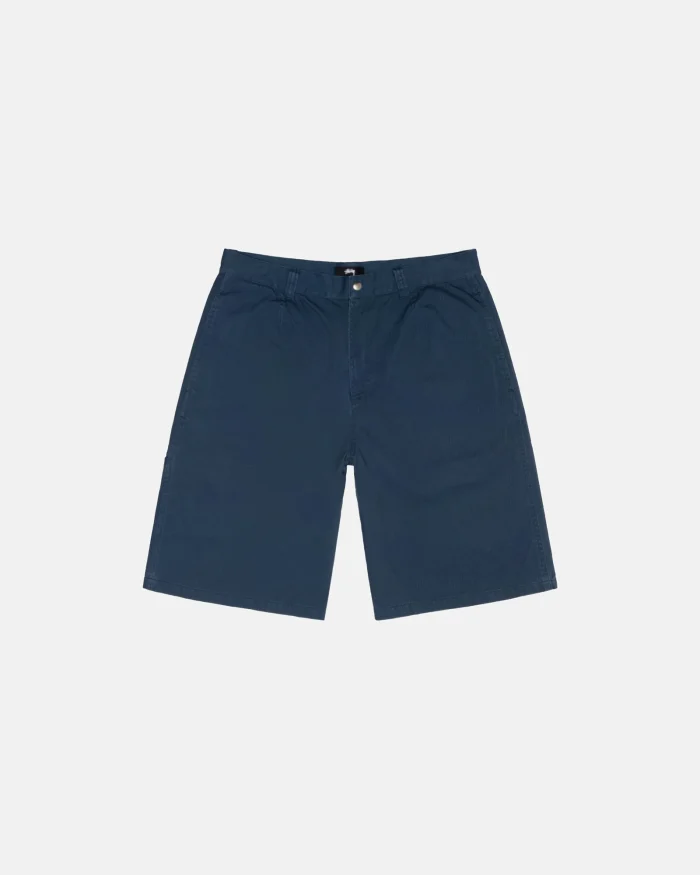 CHINO WORK NAVY BLUE SHORT