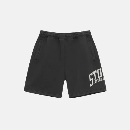 FLEECE BLACK SHORT INTERNATIONAL