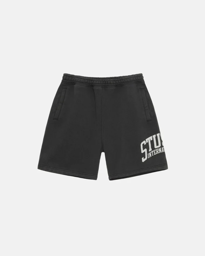 FLEECE BLACK SHORT INTERNATIONAL