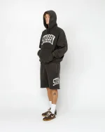 FLEECE BLACK SHORT INTERNATIONAL