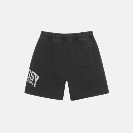 FLEECE BLACK SHORT INTERNATIONAL