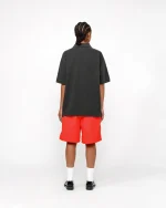 WATER SHORT BIG BASIC BRIGHT RED