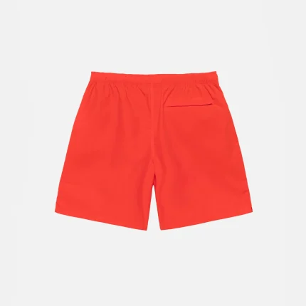 WATER SHORT BIG BASIC BRIGHT RED