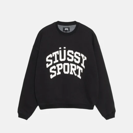 BIG CRACKLE SPORT BLACK CREW