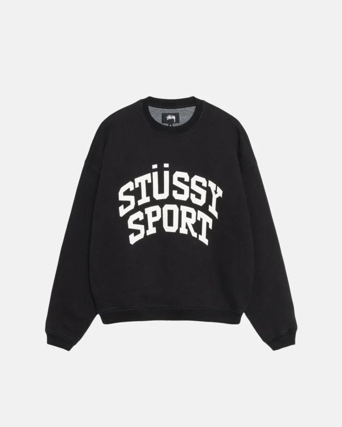 BIG CRACKLE SPORT BLACK CREW