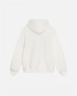 SATIN PATCH OFF WHITE HOODIE