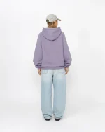 STUSSY 80 RELAXED PURPLE HOODIE