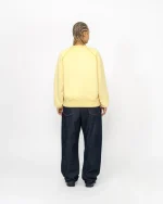 OVERLOCK VARSITY RAGLAN LIGHT YELLOW CREW