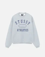 STÜSSY ATHLETICS GREY CREW