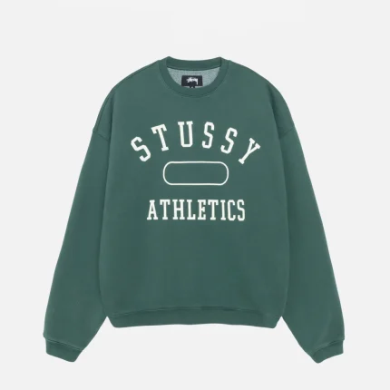 STÜSSY ATHLETICS GREEN CREW