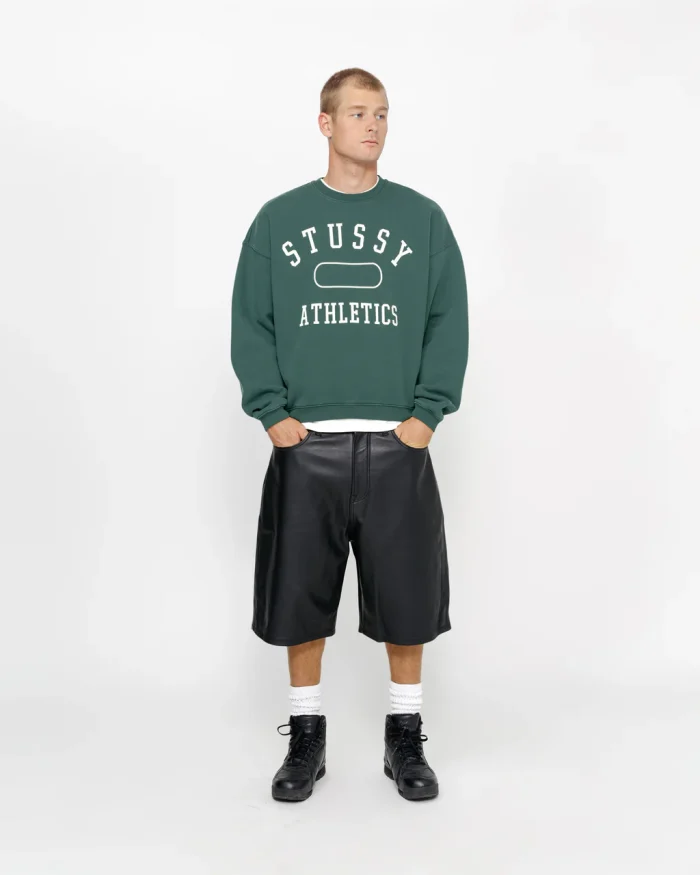 STÜSSY ATHLETICS GREEN CREW