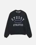 STÜSSY ATHLETICS BLACK CREW