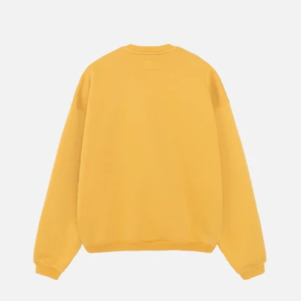 STÜSSY ATHLETICS YELLOW CREW