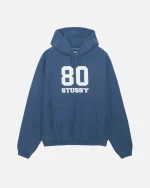 80 RELAXED BLUE HOODIE