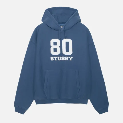 80 RELAXED BLUE HOODIE