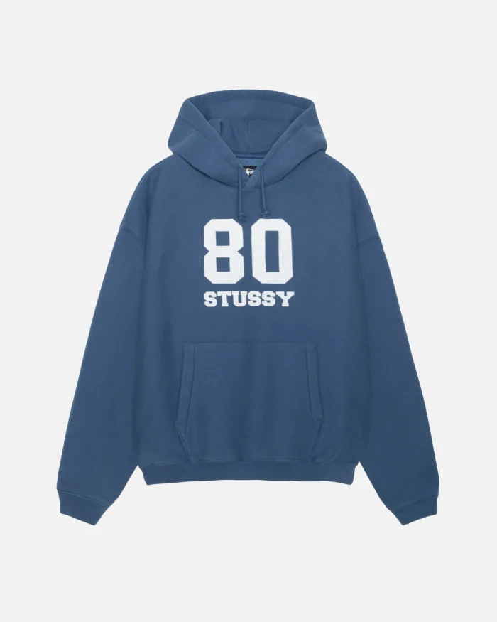 80 RELAXED BLUE HOODIE