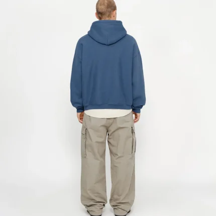 80 RELAXED BLUE HOODIE