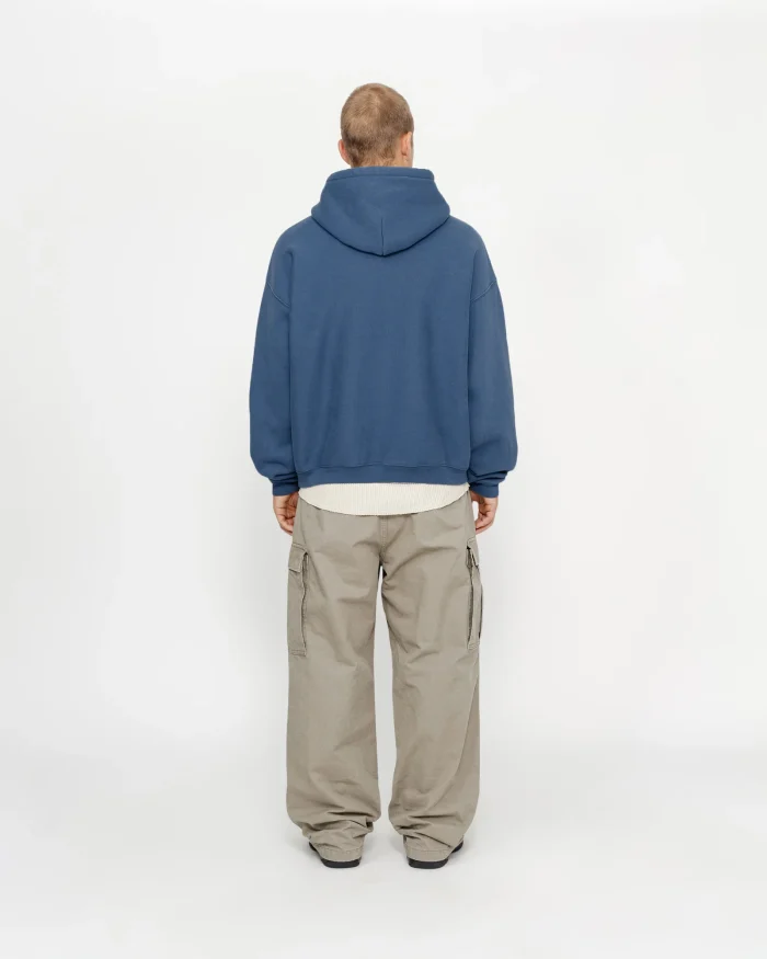 80 RELAXED BLUE HOODIE