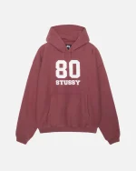 80 RELAXED MAROON HOODIE