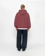 80 RELAXED MAROON HOODIE