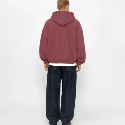 80 RELAXED MAROON HOODIE