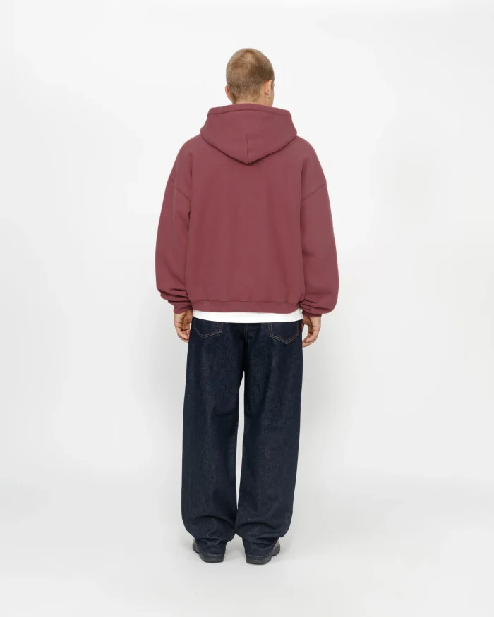 80 RELAXED MAROON HOODIE