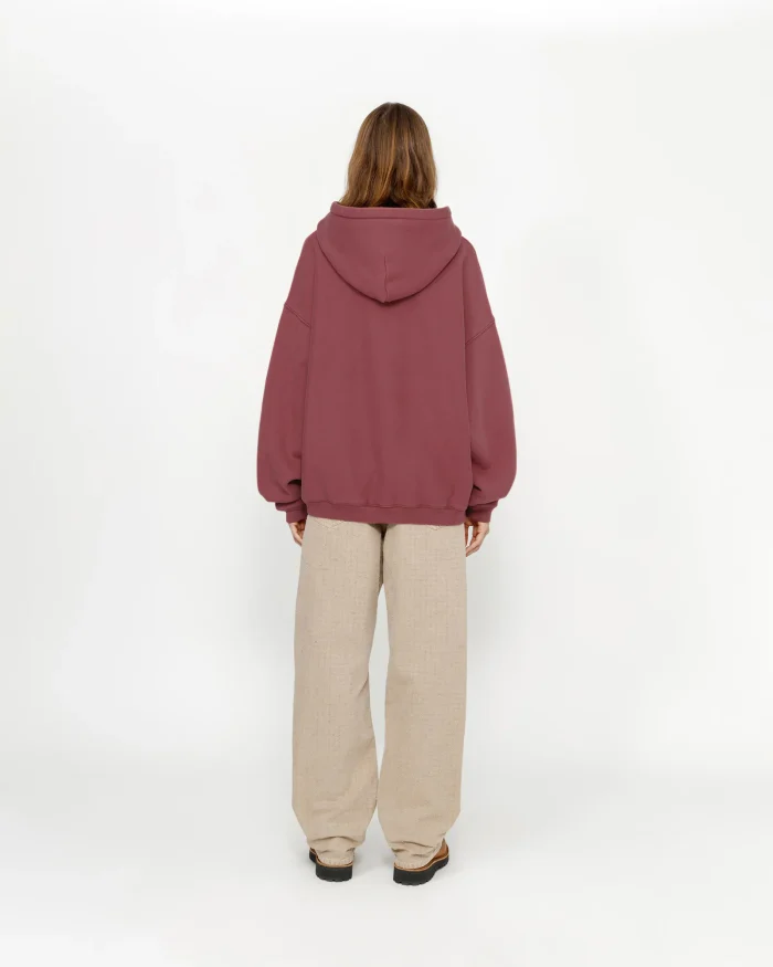 80 RELAXED MAROON HOODIE