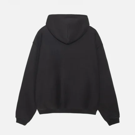 80 RELAXED BLACK HOODIE