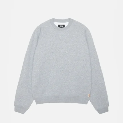 FLEECE RAGLAN GREY CREW