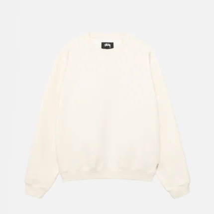 FLEECE RAGLAN OFF WHITE CREW