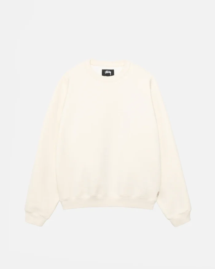 FLEECE RAGLAN OFF WHITE CREW