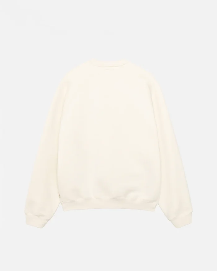 FLEECE RAGLAN OFF WHITE CREW