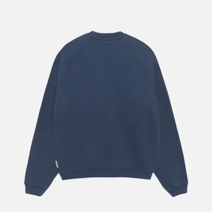 FLEECE RAGLAN NAVY BLUE CREW