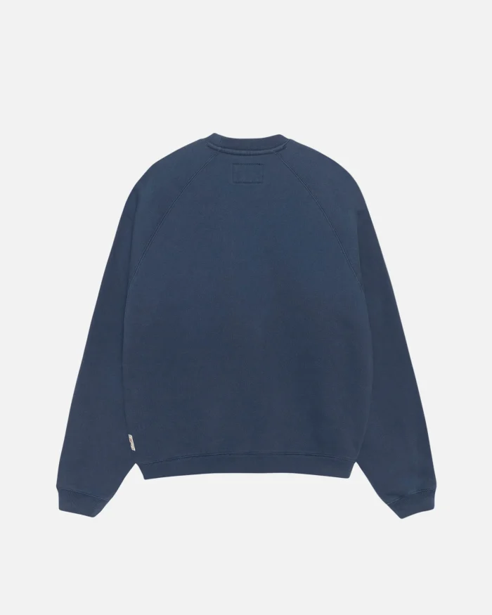 FLEECE RAGLAN NAVY BLUE CREW