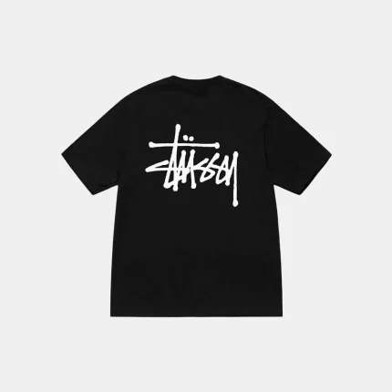 BASIC STÜSSY BLACK TEE