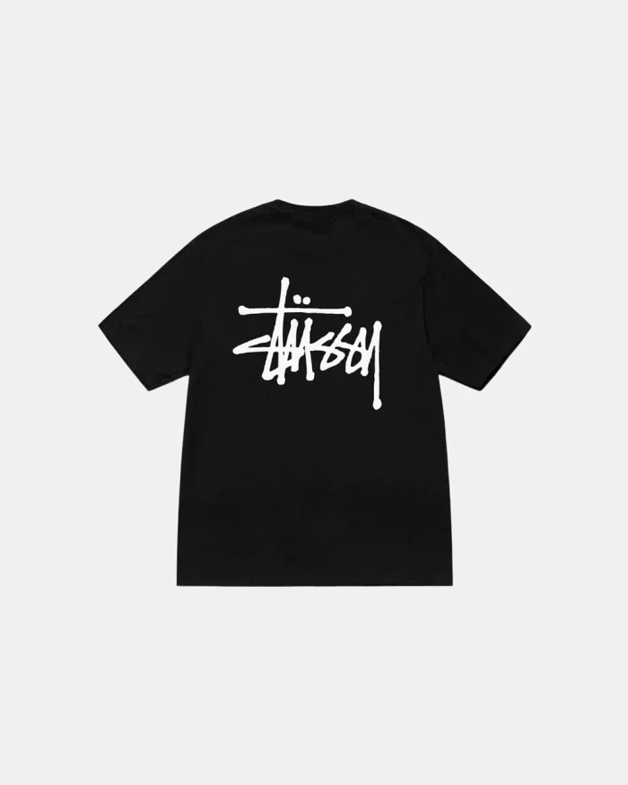 BASIC STÜSSY BLACK TEE