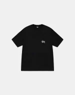 BASIC STÜSSY BLACK TEE