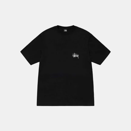 BASIC STÜSSY BLACK TEE