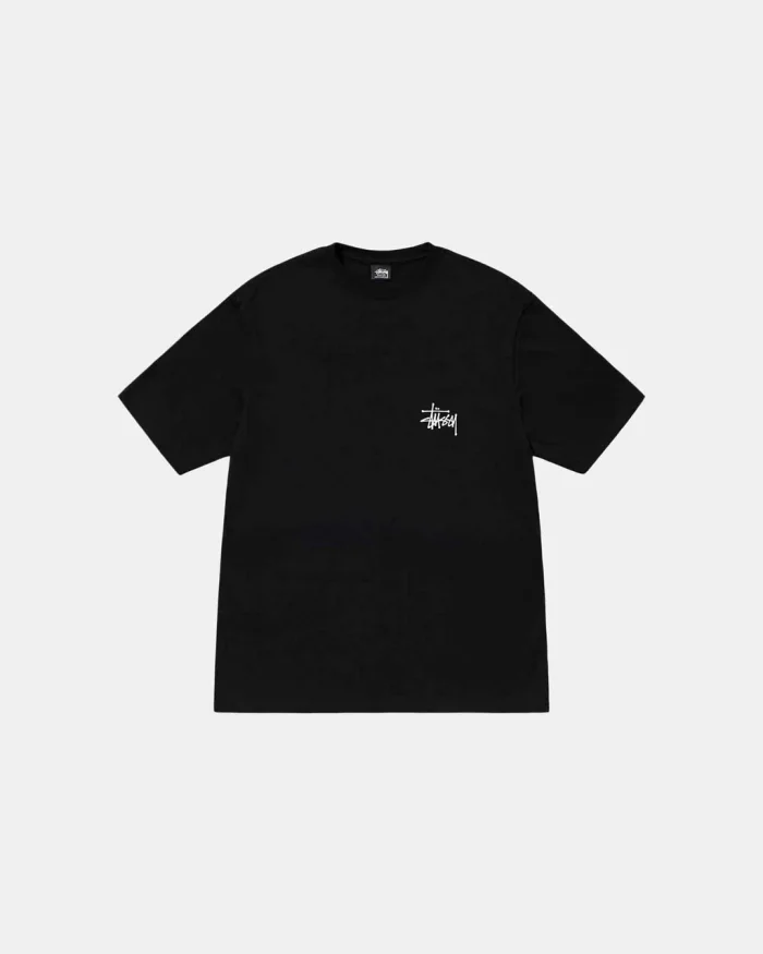 BASIC STÜSSY BLACK TEE