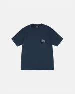 BASIC STÜSSY NAVY BLUE TEE