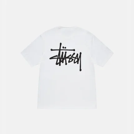 BASIC STÜSSY WHITE TEE