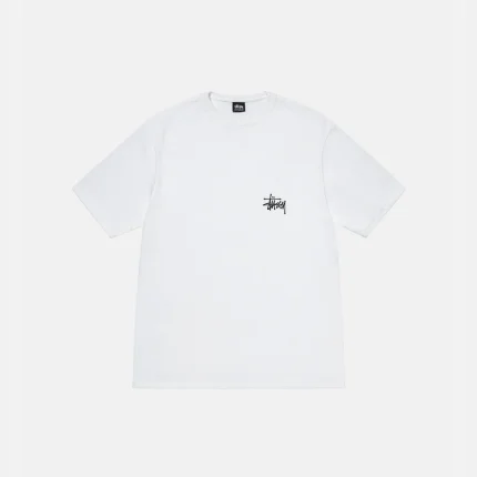 BASIC STÜSSY WHITE TEE