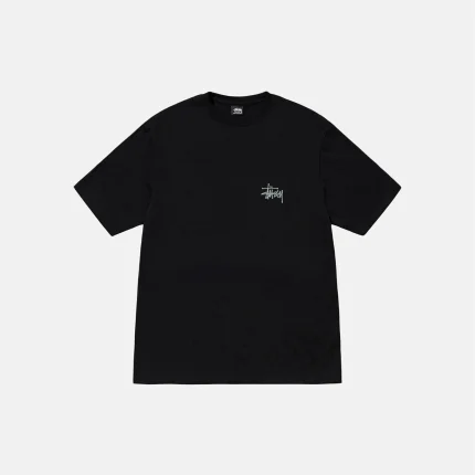 BUILT IN USA BLACK TEE PIGMENT DYED