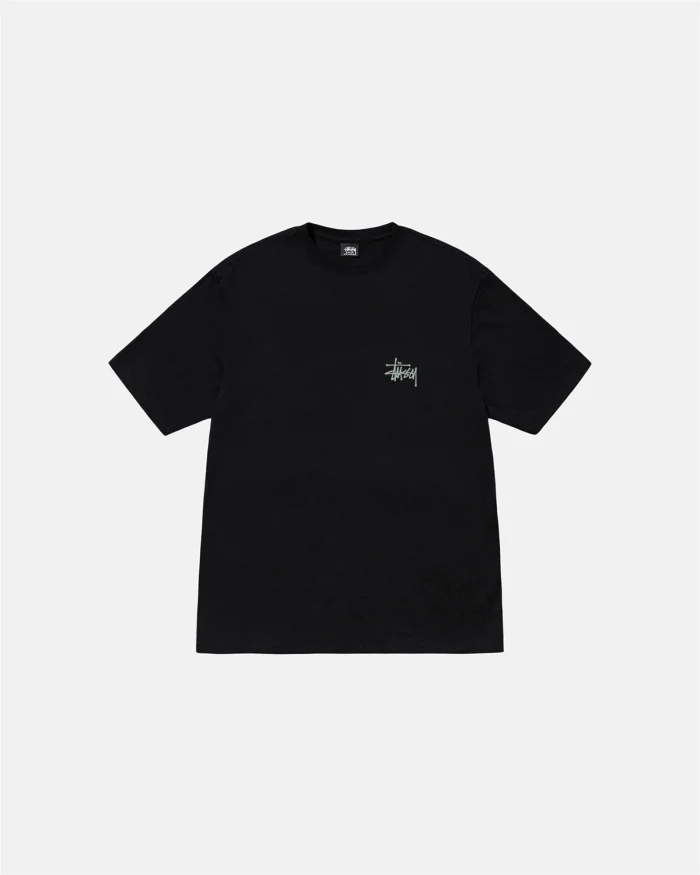 BUILT IN USA BLACK TEE PIGMENT DYED