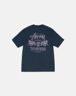 TOUGH GEAR INTERNATIONAL NAVY BLUE TEE