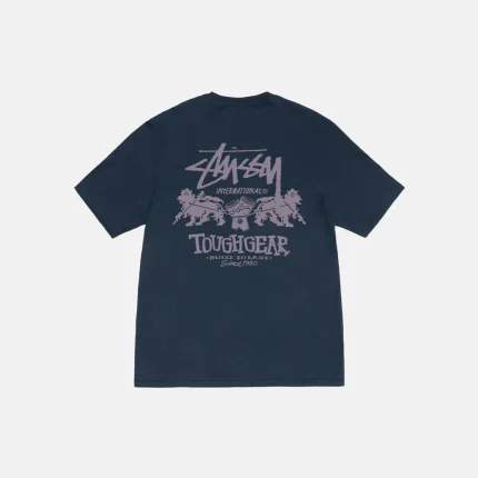 TOUGH GEAR INTERNATIONAL NAVY BLUE TEE