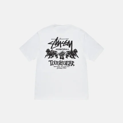 TOUGH GEAR INTERNATIONAL WHITE TEE