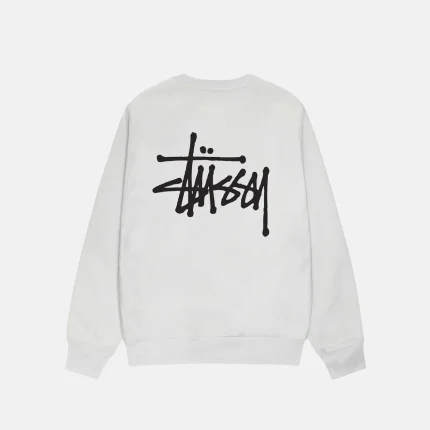 BASIC STÜSSY WHITE CREW